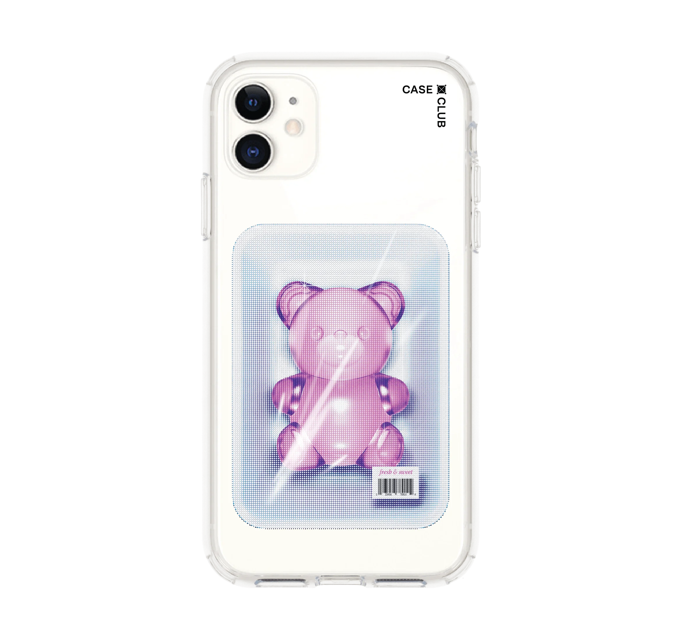เคสใส iphone 11 หมีเยลลี่แพ็กสูญญากาศ